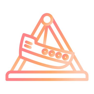 Eğlence modern simge vektör illüstrasyonu