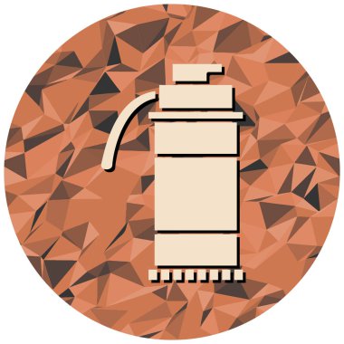 Kahve fincanı ikonu. vektör illüstrasyonu