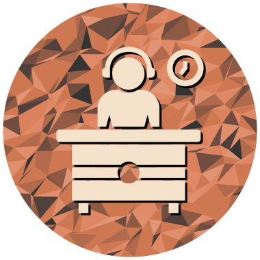 Takım elbiseli ve saati olan bir adamın vektör çizimi