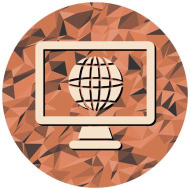 seo modern simgesinin vektör illüstrasyonu