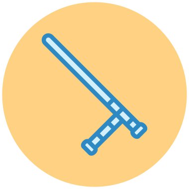 Beyzbol sopası. Basit tasarım