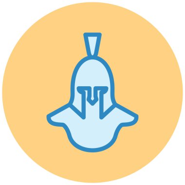 Benzersiz dövme renkli vektör simgesi