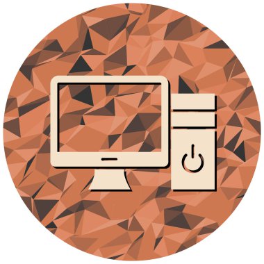 Bilgisayar faresi simgesi. Web tasarımı için dizüstü bilgisayar vektör simgelerinin düz çizimi