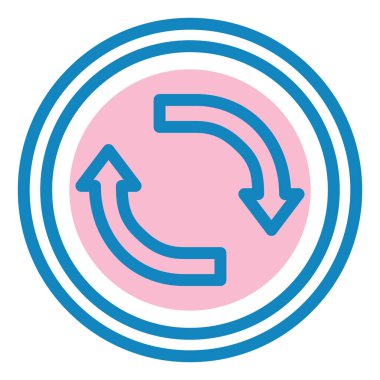 Simge vektör illüstrasyonunu tazele