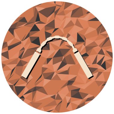 şirin çizgi film simgesinin vektör illüstrasyonu