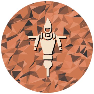 Kılıçlı bir şövalyenin vektör çizimi