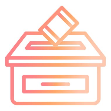 Modern simge vektör illüstrasyonuna oy verin 