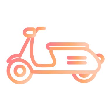 Mobilet. Web simgesi basit illüstrasyon 