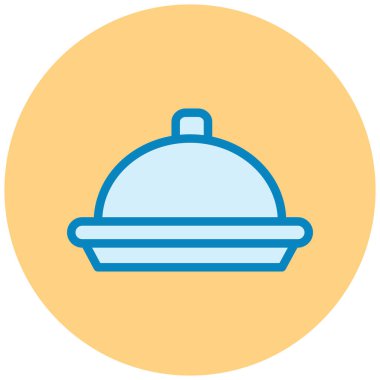 Restoran. Web simgesi basit tasarım