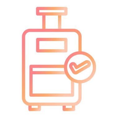 Valiz çantası. Basit tasarım