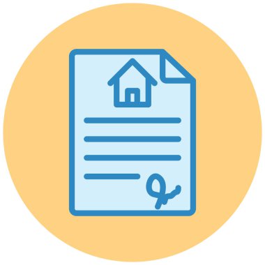 Gayrimenkul. Web simgesi