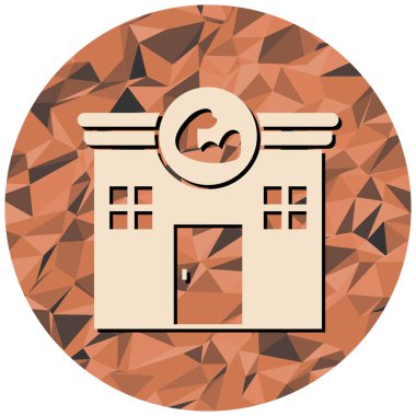 ev simgesi vektör illüstrasyonu