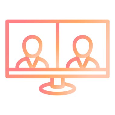 kullanıcı vektörü simgesi modern illüstrasyon