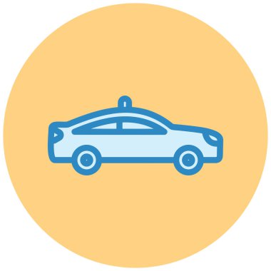 - Araba. Web simgesi basit illüstrasyon