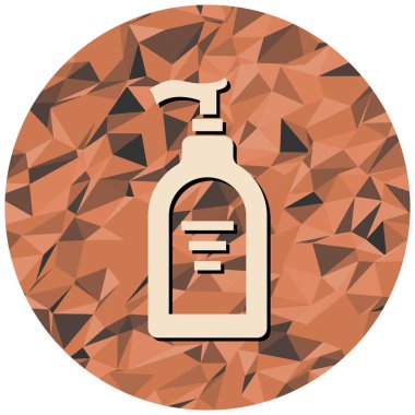 Sabun şişesi simgesinin vektörü