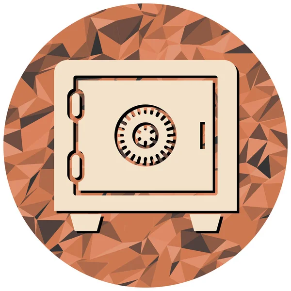 Güvenli bir vektör illüstrasyonu