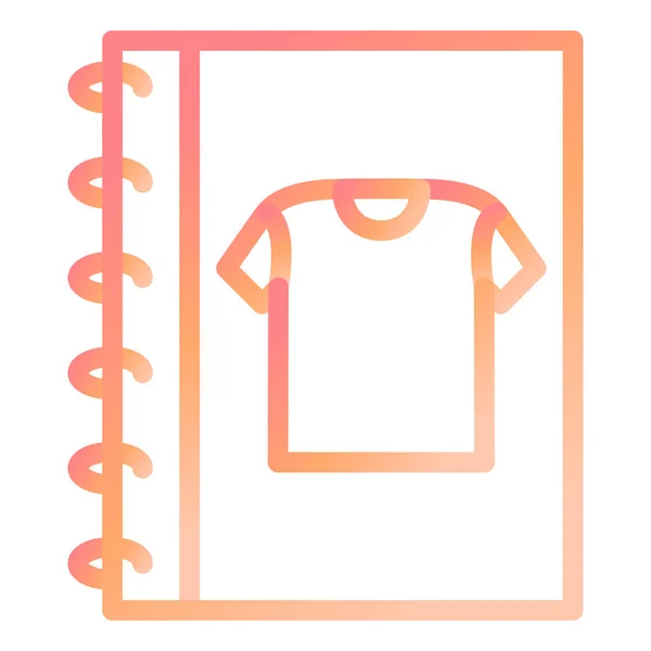 Cloth Sketch矢量平面图标 — 图库矢量图片
