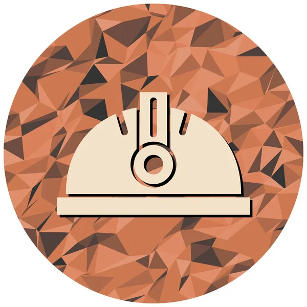 Çalışan kaskın vektör illüstrasyonu