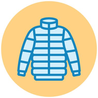 Kapüşonlu. Web simgesi basit illüstrasyon