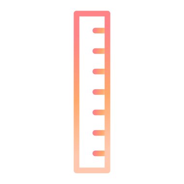 cetvel simgesi çizimi