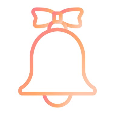 Çan simgesi vektör illüstrasyonu