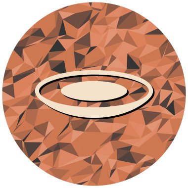 Askeri bıçak ikonu. vektör illüstrasyonu