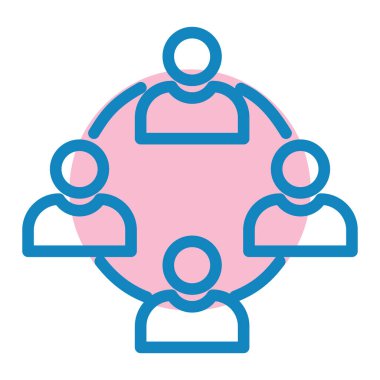 takım çalışması vektör illüstrasyonu