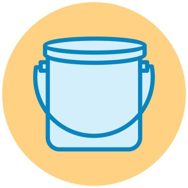 Kova. Web simgesi basit tasarım