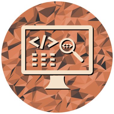 seo modern simgesinin vektör illüstrasyonu