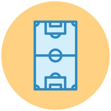 Futbol mu? Web simgesi basit tasarım