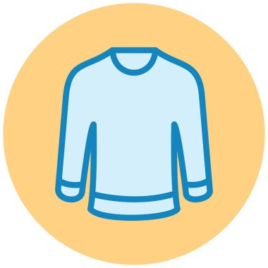 Tişört. Web simgesi basit illüstrasyon