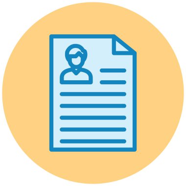 Devam et. Web simgesi basit tasarım