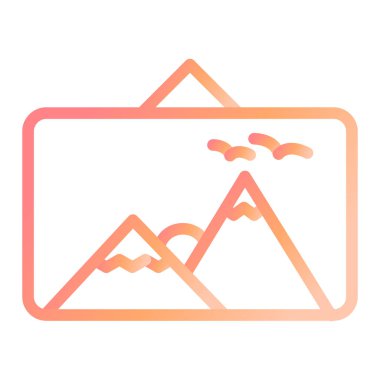 Görüntü. Web simgesi basit illüstrasyon