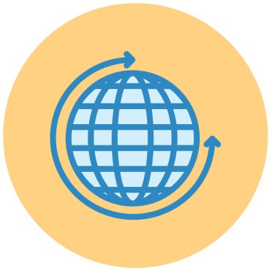 genel ağ vektör simgesi