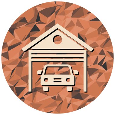 Askeri bıçak ikonu. vektör illüstrasyonu