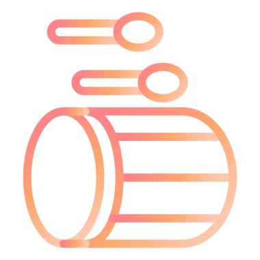 kazılmış. Web simgesi basit illüstrasyon 