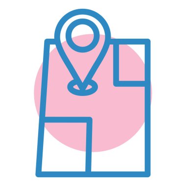 Konum kodu. Web simgesi