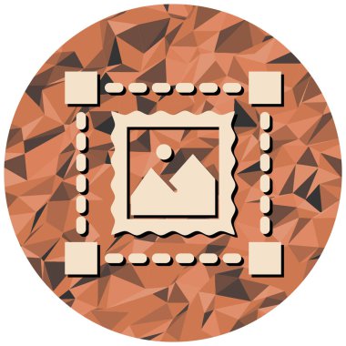 Basit vektör illüstrasyonu, web simgesi 