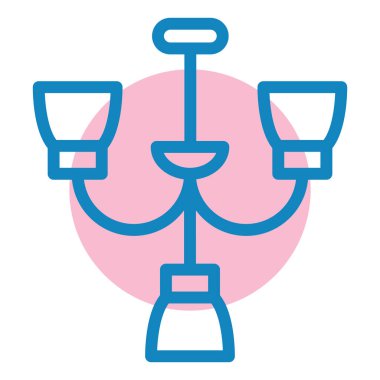 Nargile. Web simgesi basit illüstrasyon