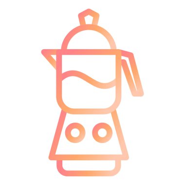 Kahve makinesi. Basit tasarım