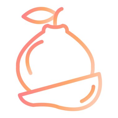 Quince modern simge vektör çizimi