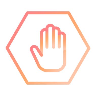 Simge vektör çizim durdurmak