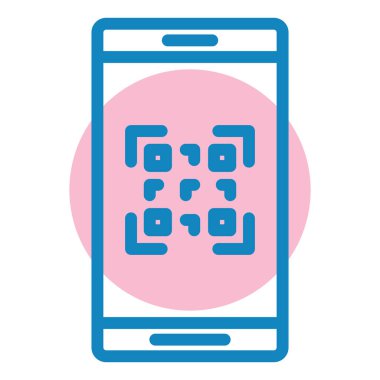 cep telefonu ikonu vektör illüstrasyonu