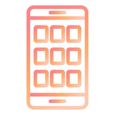 Cep telefonu. Basit resimleme