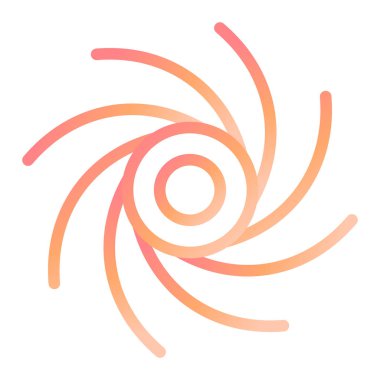 Samanyolu modern simge vektör illüstrasyonu