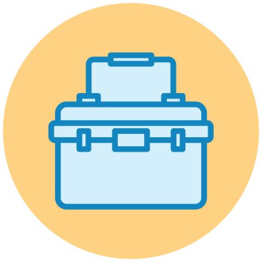 Çanta. Web simgesi basit tasarım