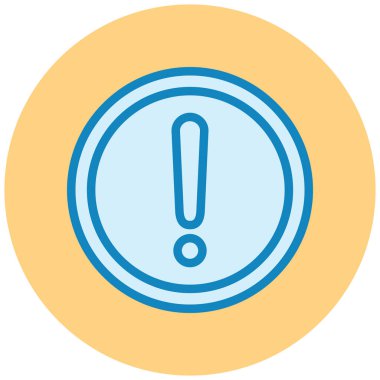 uyarı işareti vektör illüstrasyonu