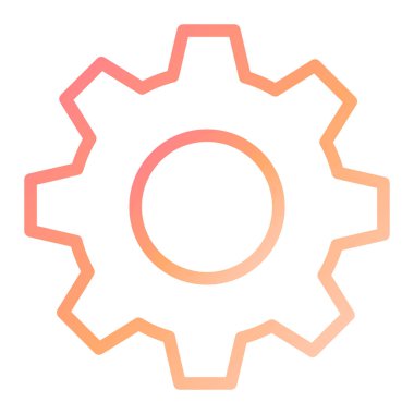 Teçhizat Web simgesi basit illüstrasyon