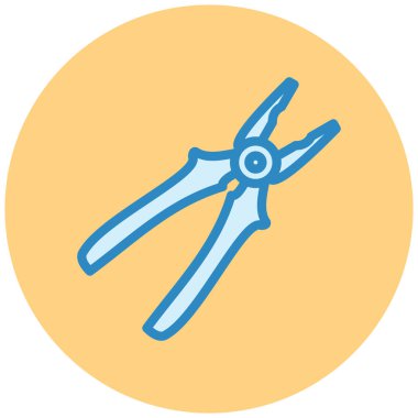 Kerpeten. Web simgesi vektör illüstrasyonu