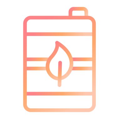 Gaz ocağı. Basit resimleme